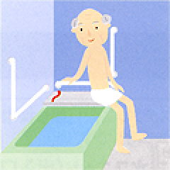 入浴補助用具の説明イラスト