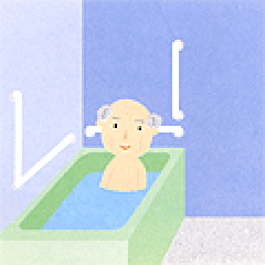 入浴補助用具の説明イラスト