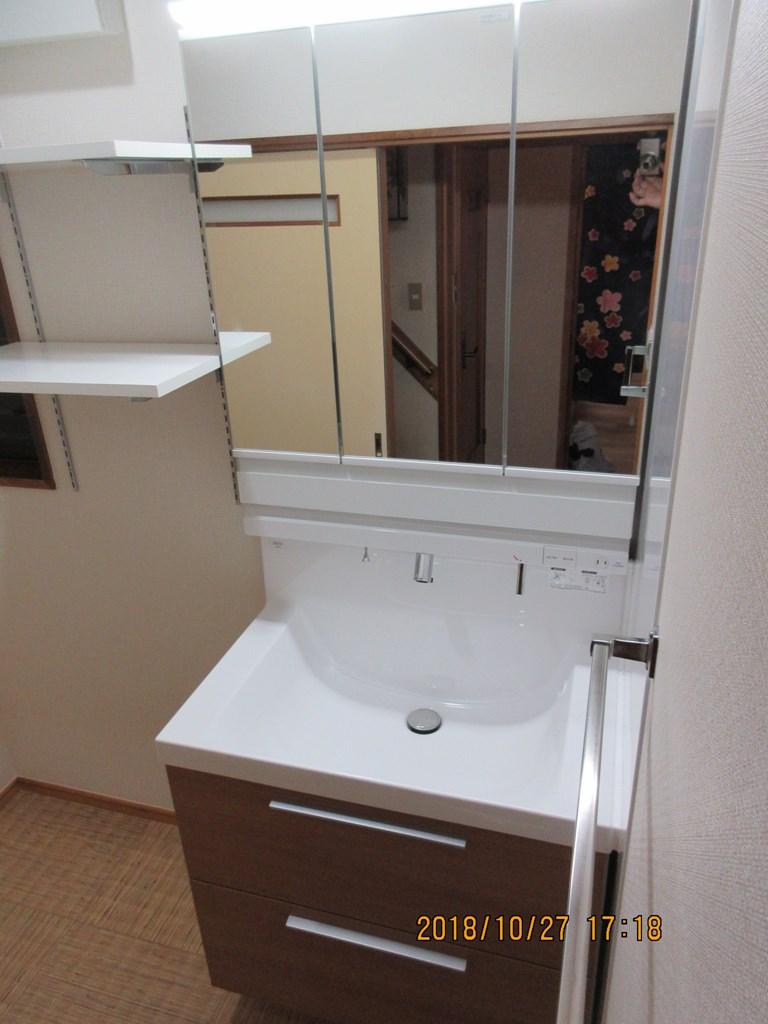 洗面所リフォームのイメージ