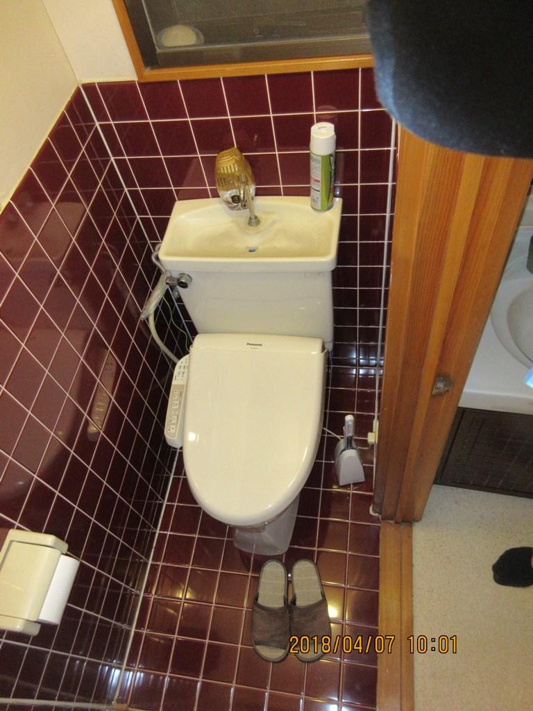 トイレリフォーム【広々ゆったりした空間を重視】のビフォー画像