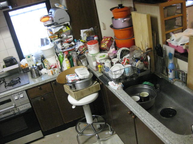 キッチンリフォームとにかく収納を重視したキッチンです。のビフォー画像